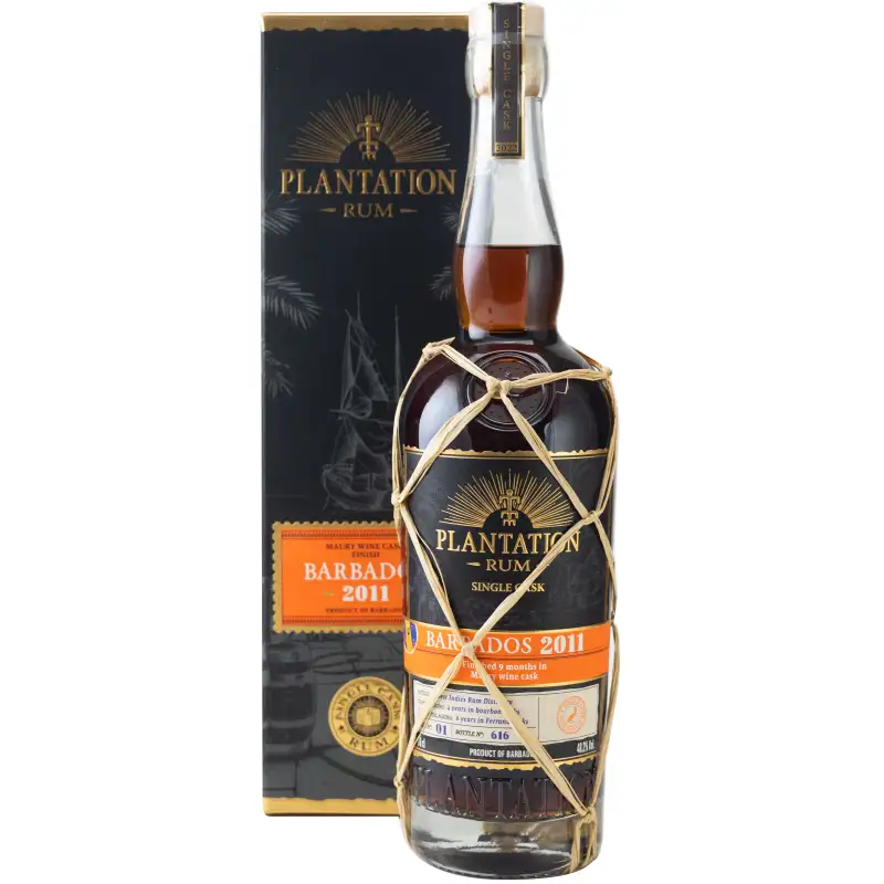 Bottle of Plantation Maury Wine Cask Finish (Single Cask 2022) 2011