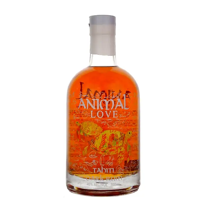 Bottle of Animal Love Dark Rum