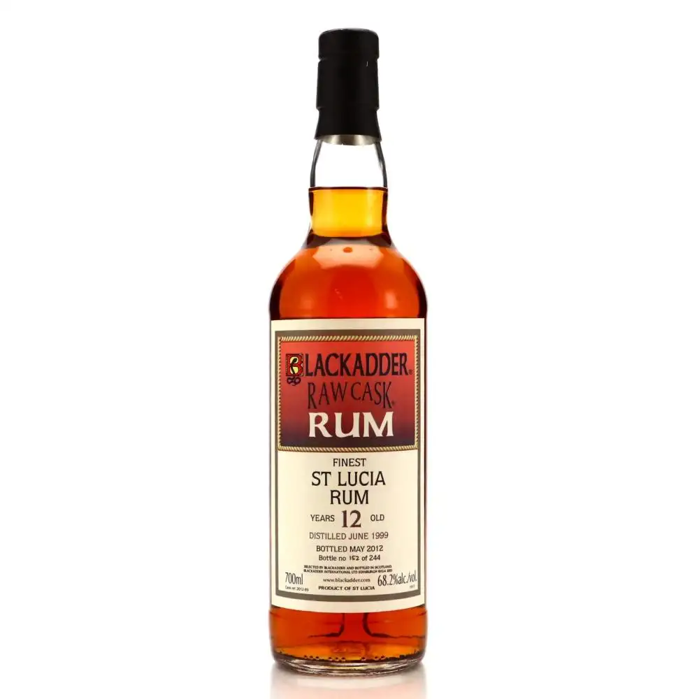 Bottle of Blackadder Raw Cask Rum 1999