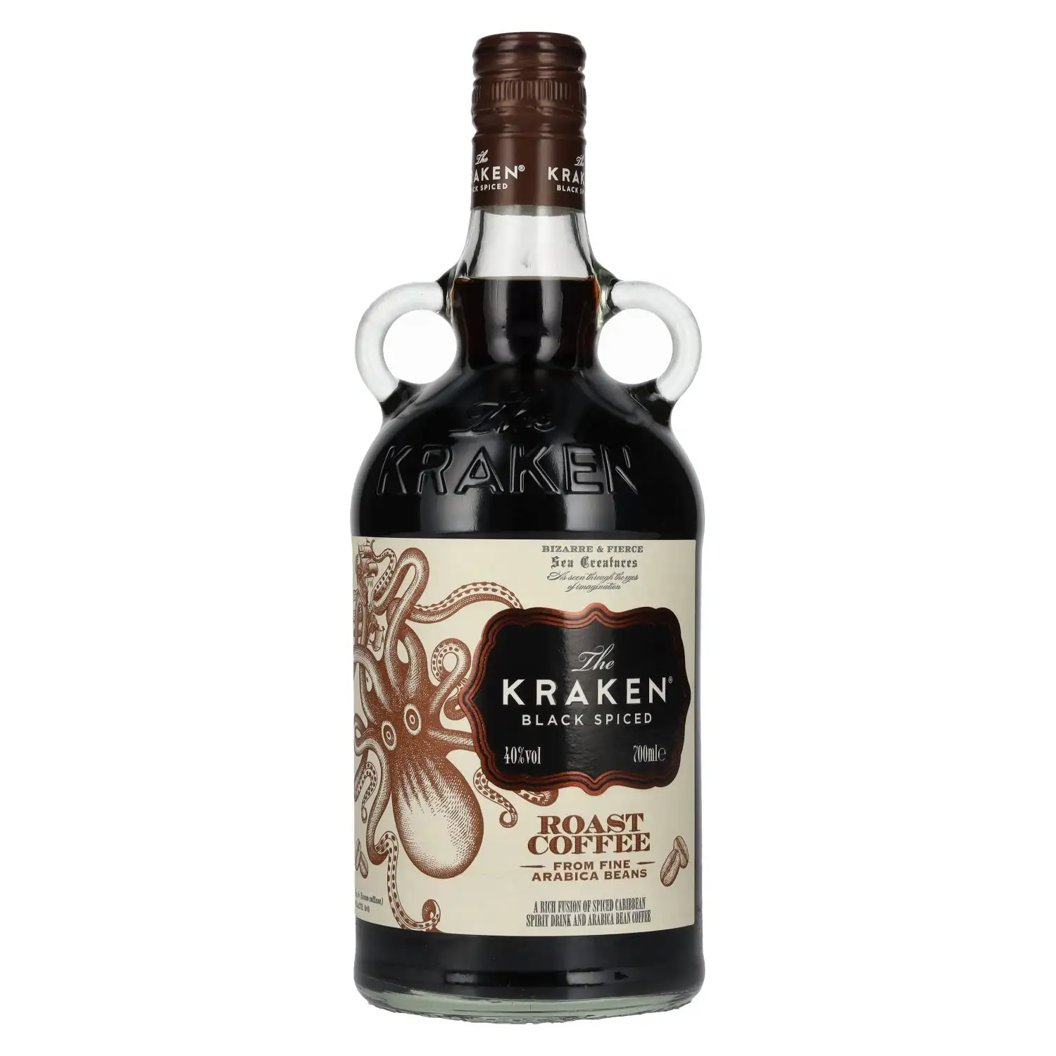 Bottle of Kraken Black Roast Coffee Flavoured Rum