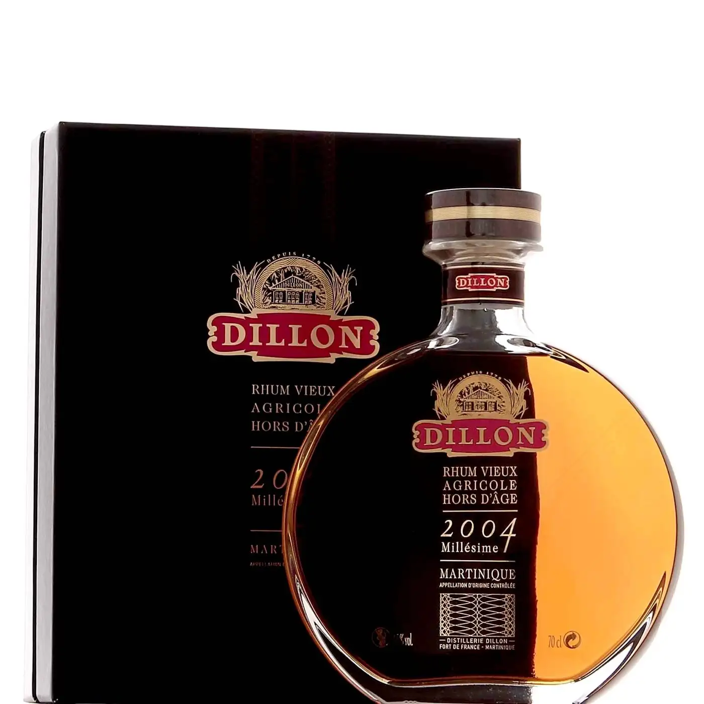 Bottle of Dillon Rhum Vieux Agricole Hors d‘Âge 2004