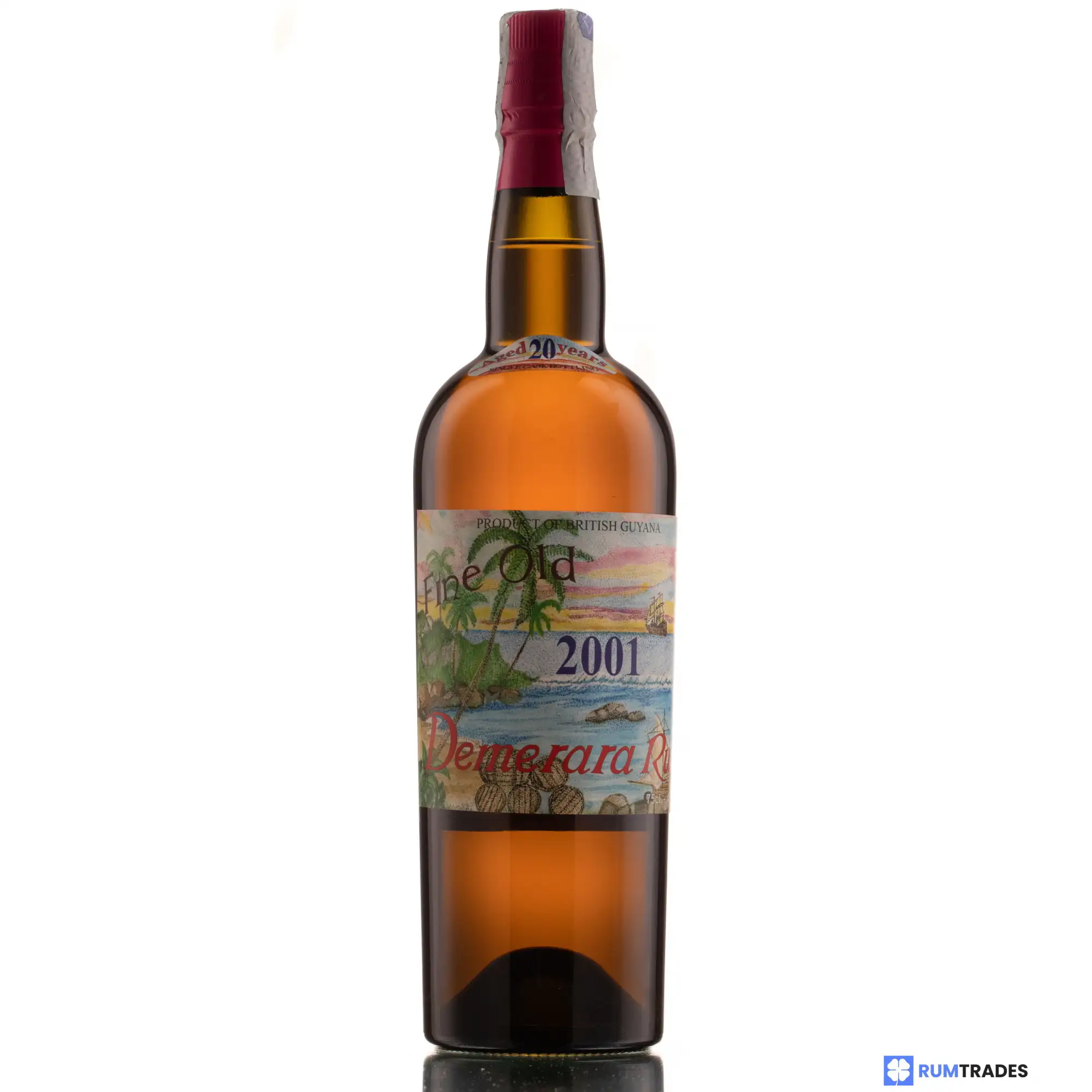 Hochauflösendes Bild von High Spirits Collection Diamond (Port Mourant) Demerara Rum 2001