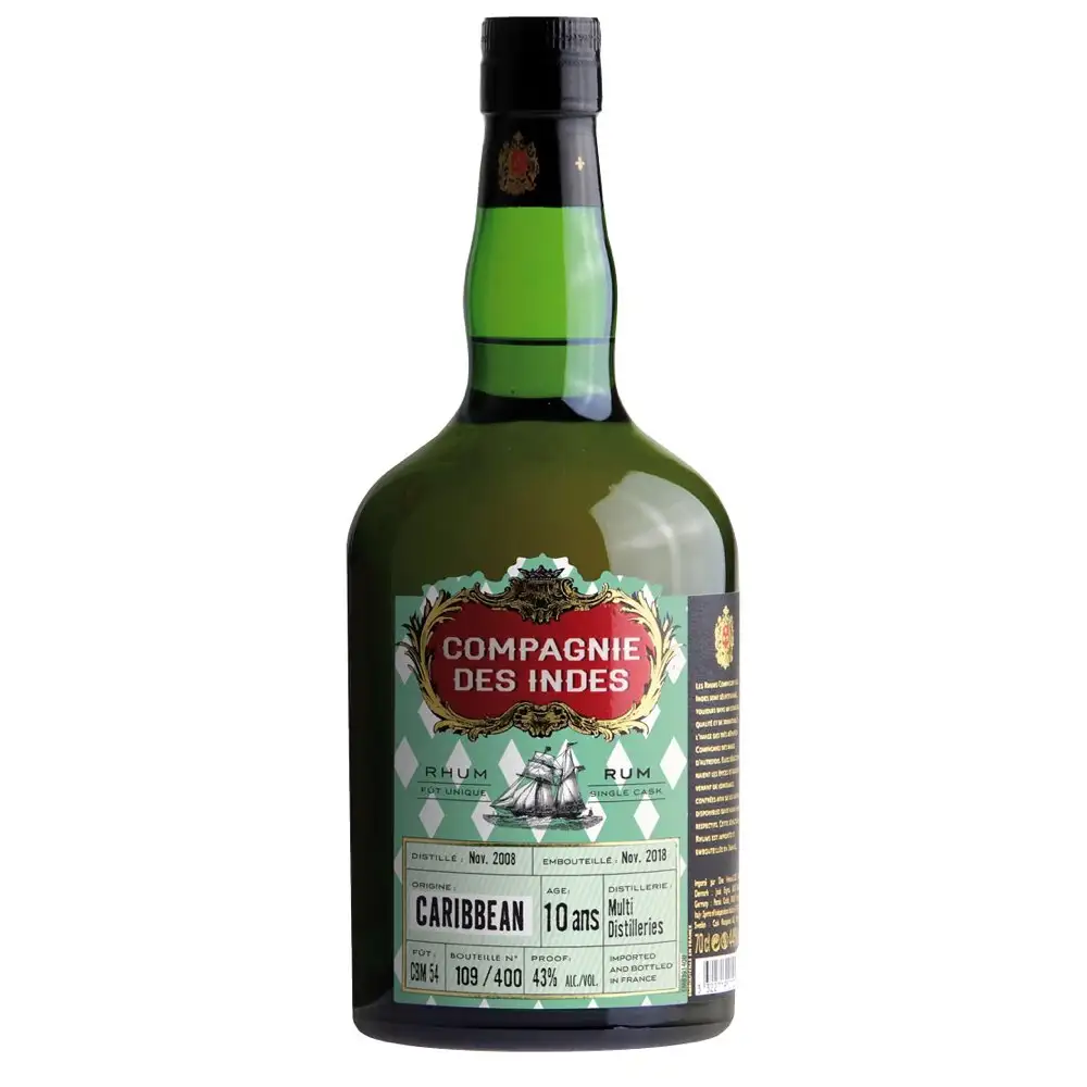 Bottle of CDI Caribbean 2008