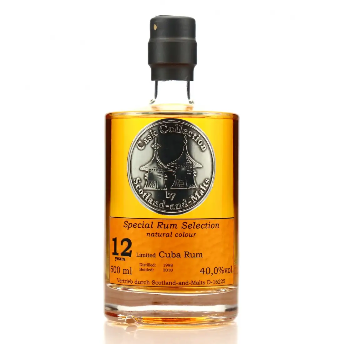 Bottle of Scotland and Malts Special Rum Selection 1998