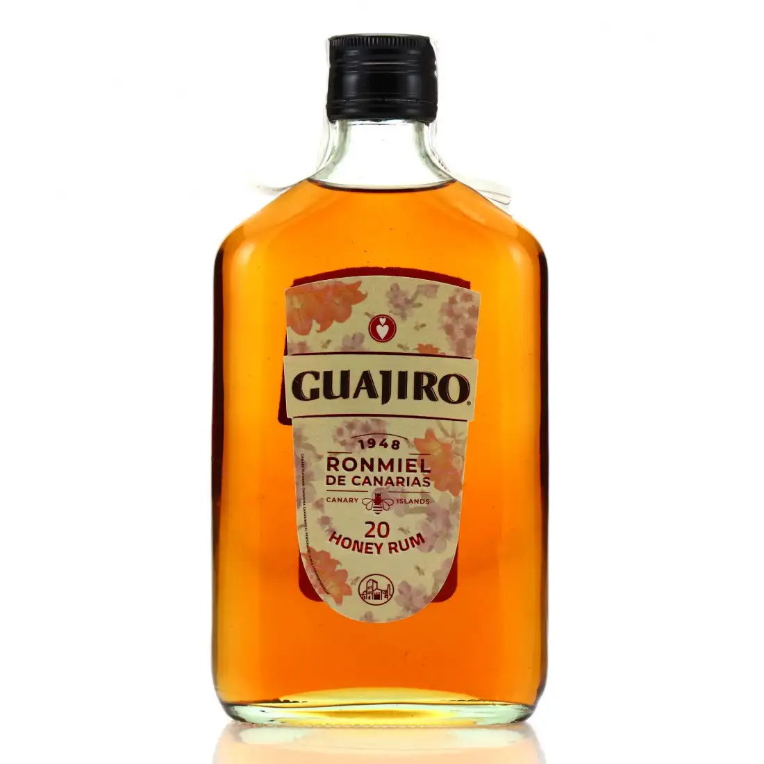 Bottle of San Bartolome de Tejina Guajiro Ronmiel de Canarias 20 Honey Rum
