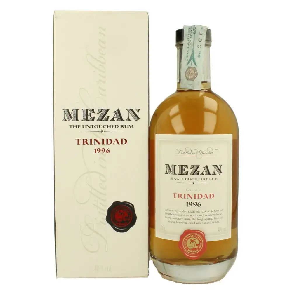 Bottle of Mezan Caroni Trinidad 1996