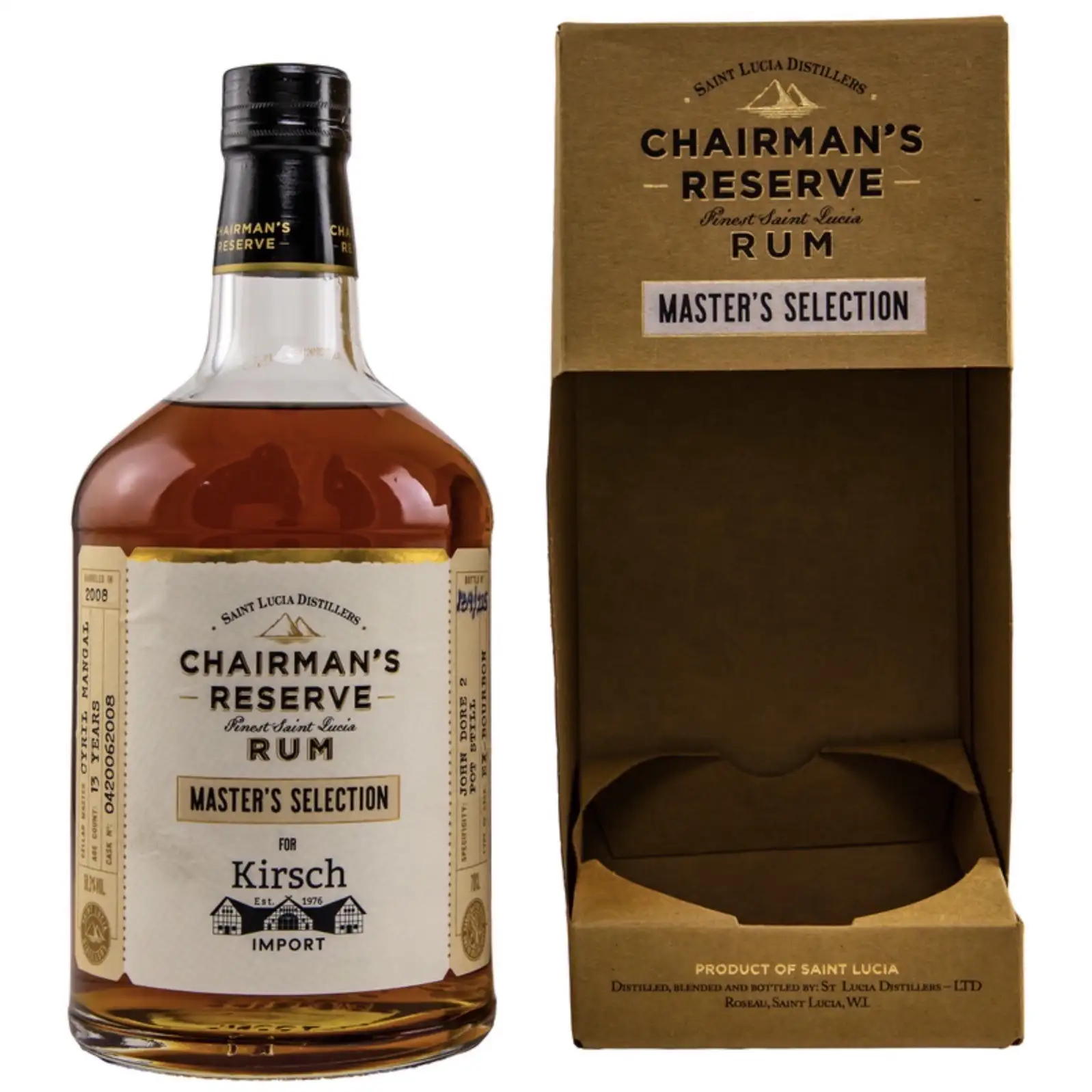 Bottle of Chairman‘s Reserve Master‘s Selection (Kirsch Import) 2008