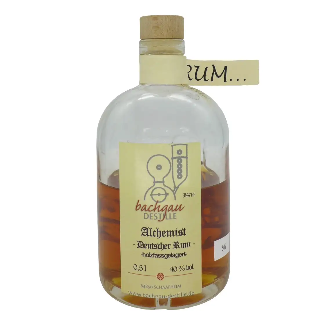 Bottle of Bachgau Destille Alchemist