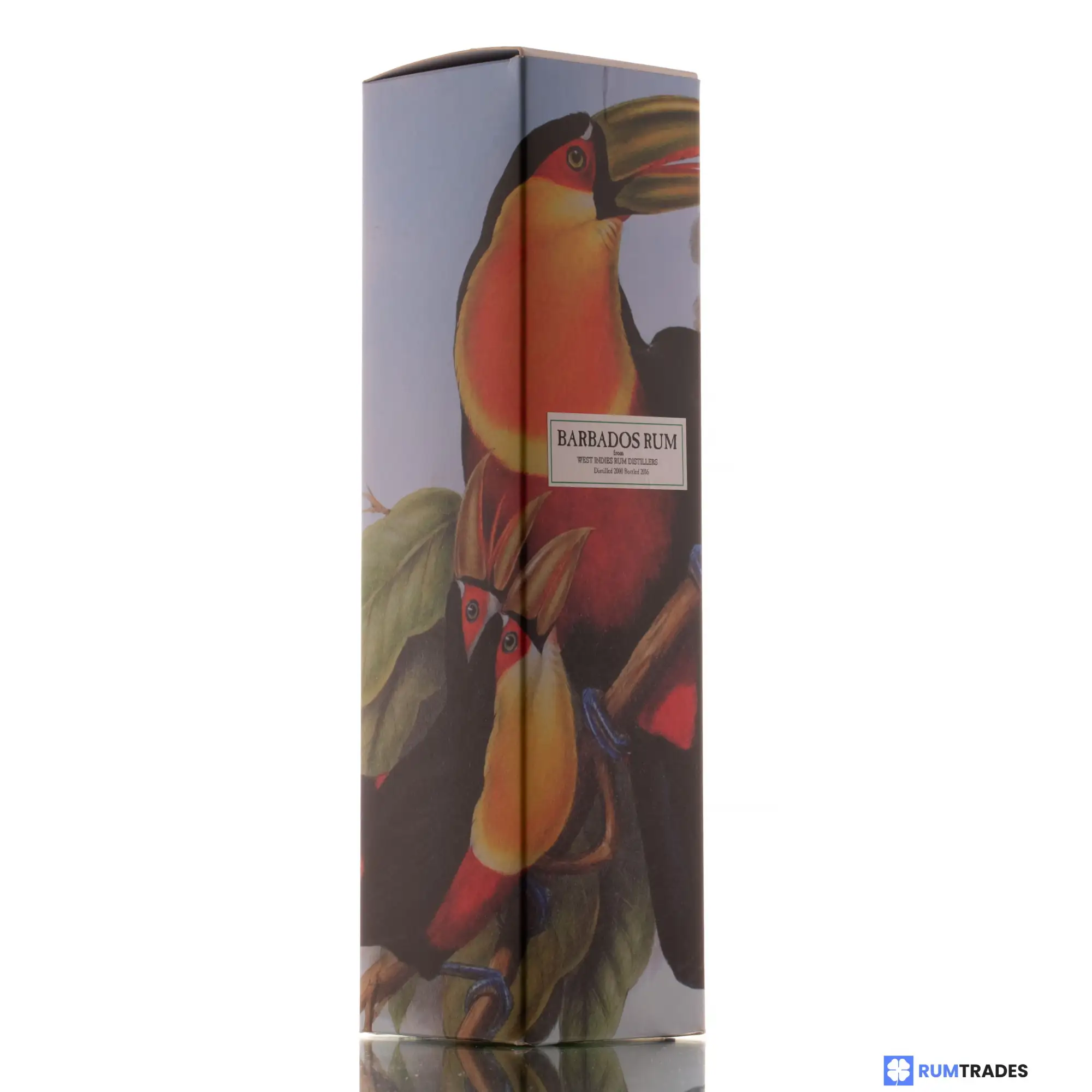 High resolution image of High Spirits Collection Barbados Rum (Why not Toucan?) 2000
