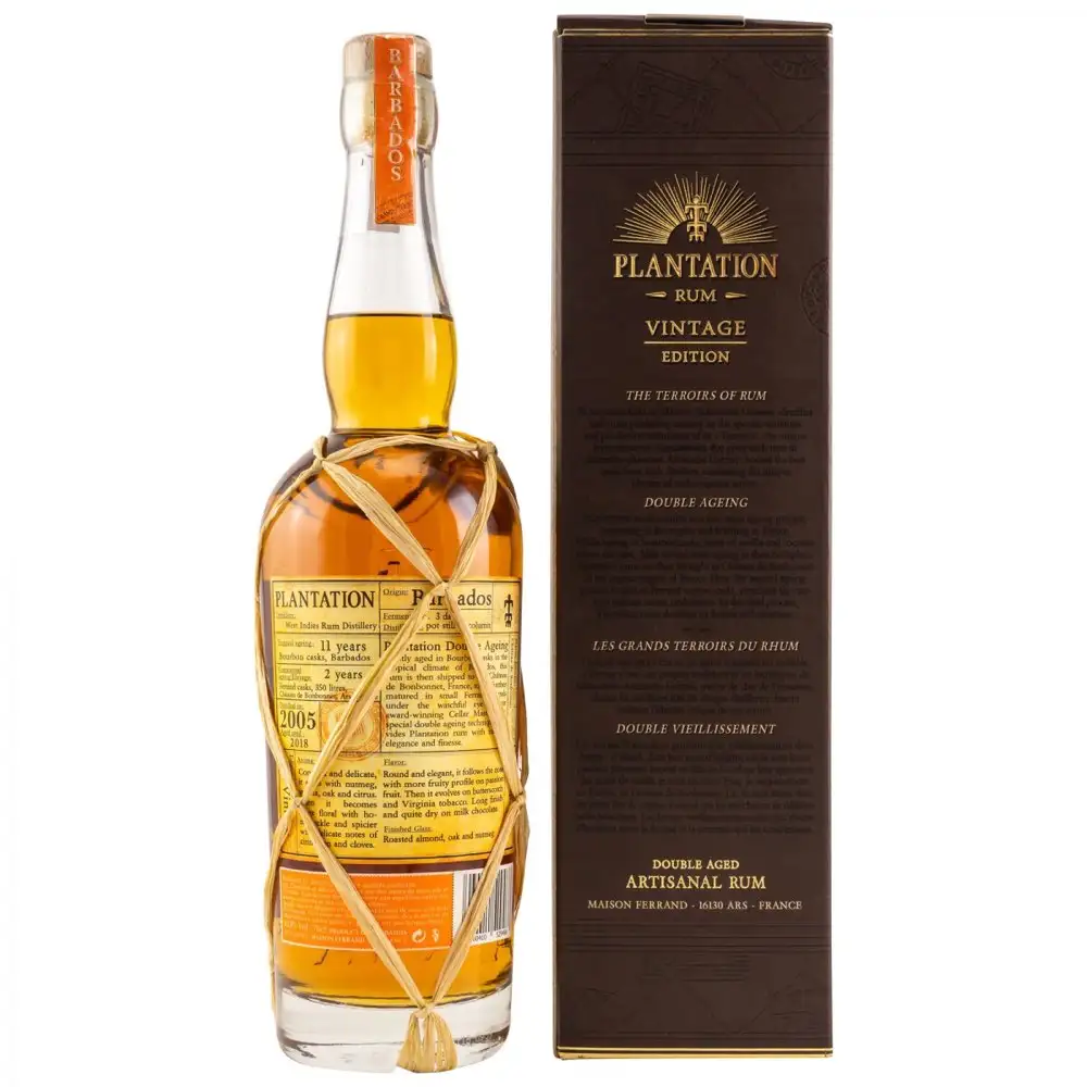 High resolution image of Plantation Barbados Vintage 2005