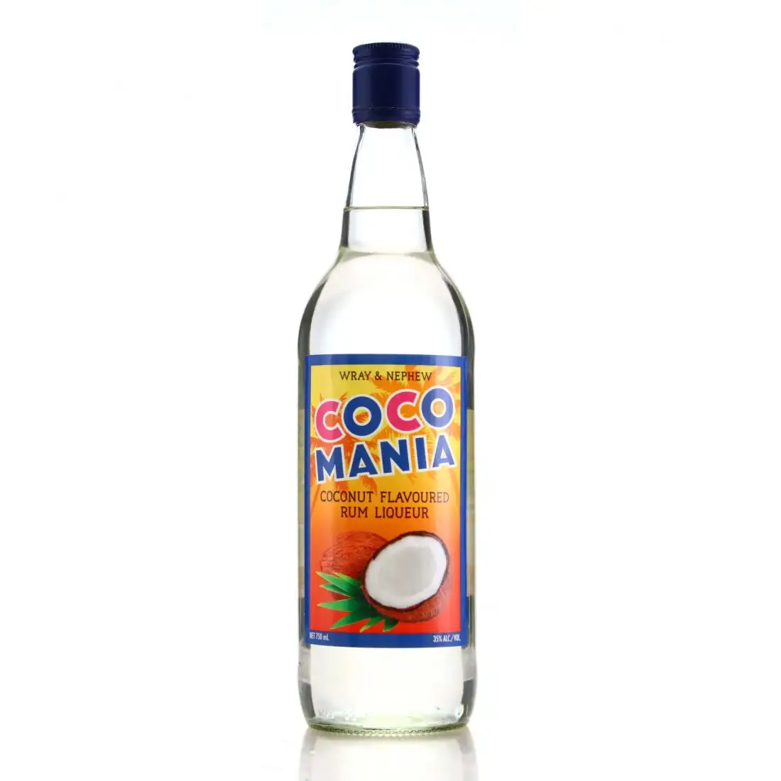 Bottle of J. Wray & Nephew LTD. Coco Mania