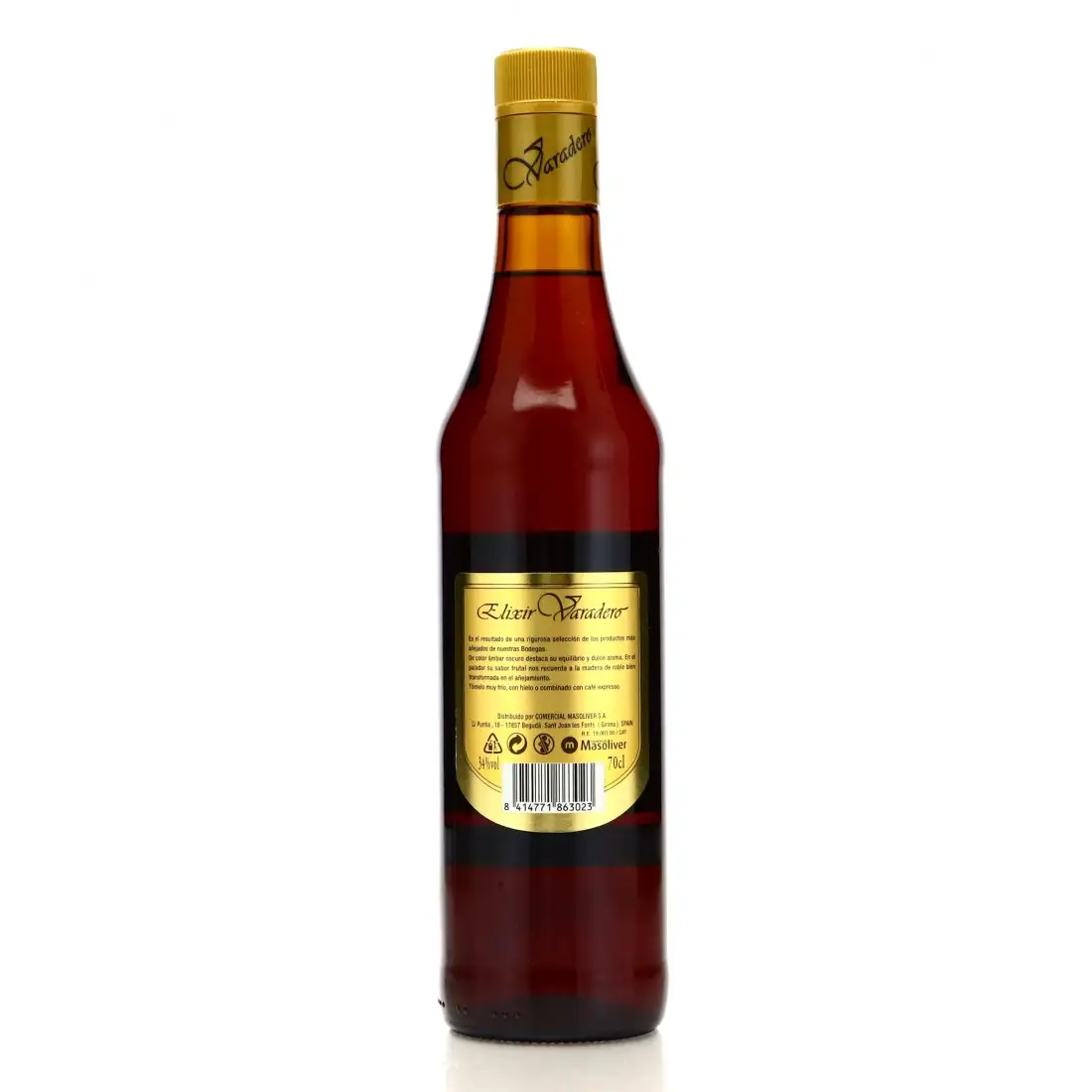 High resolution image of Ron Varadero Elixir de Cuba