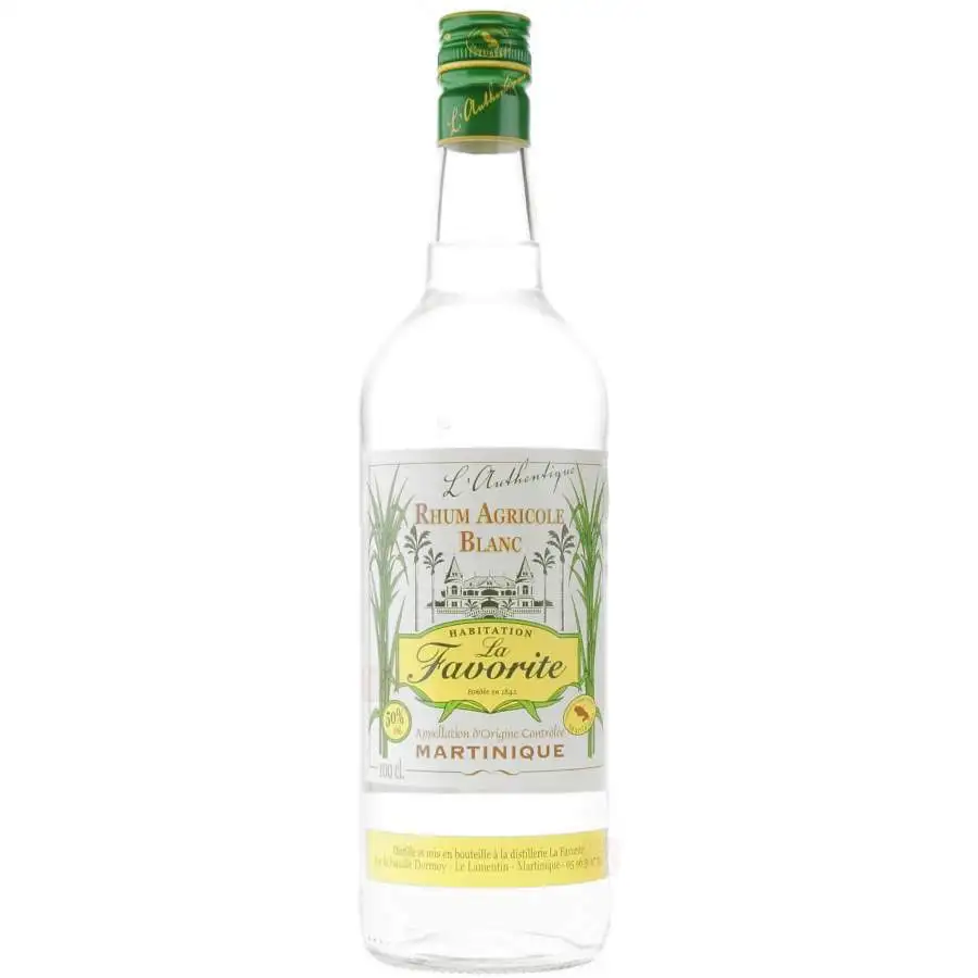 Bottle of La Favorite Rhum Agricole Blanc L’Authentique
