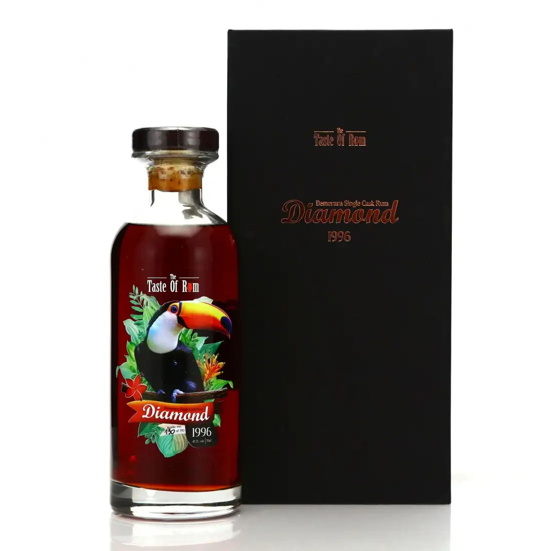 Bottle of The Taste of Rum Diamond Demerara Single Cask Rum SVC 1996