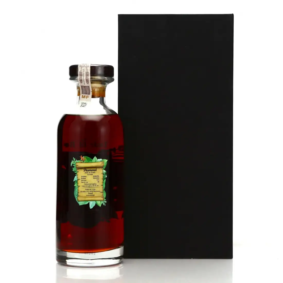 Hochauflösendes Bild von The Taste of Rum Diamond Demerara Single Cask Rum SVC 1996