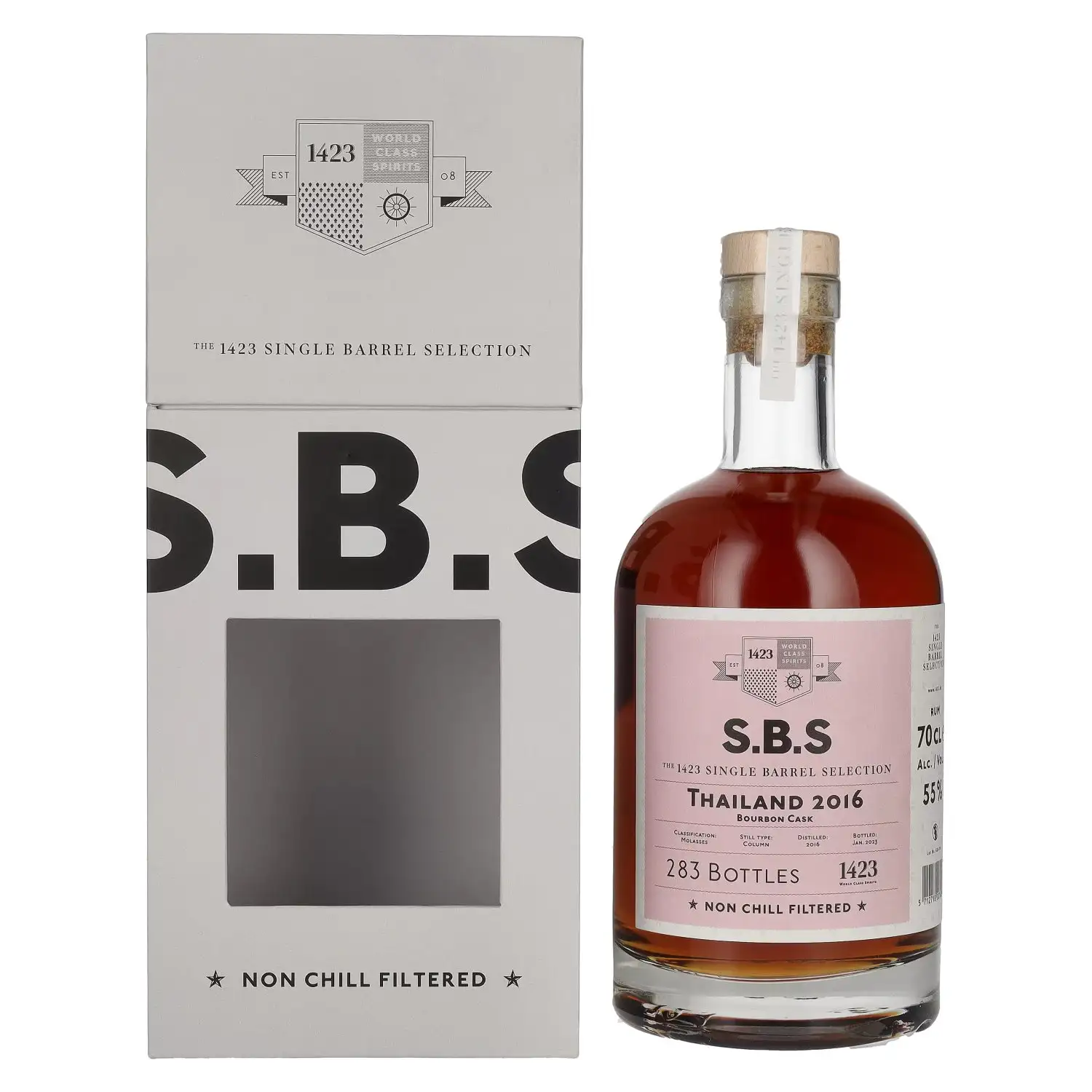 Bottle of S.B.S Thailand 2016