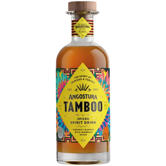 Bottle of T.D.L Angostura Tamboo (Spiced Spirit Drink)
