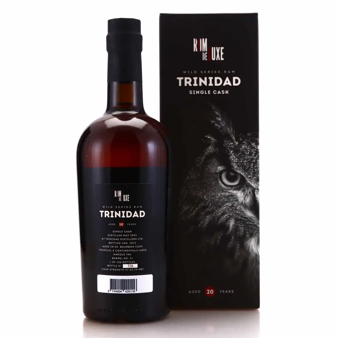 High resolution image of Romdeluxe T.D.L Wild Series Rum No. 42 TML 2002