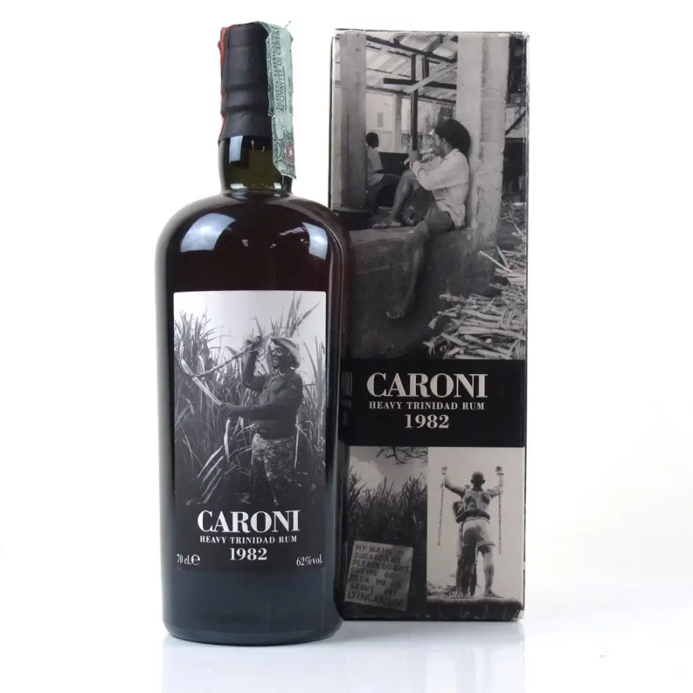 Bottle of Velier Caroni Heavy Trinidad Rum HTR 1982