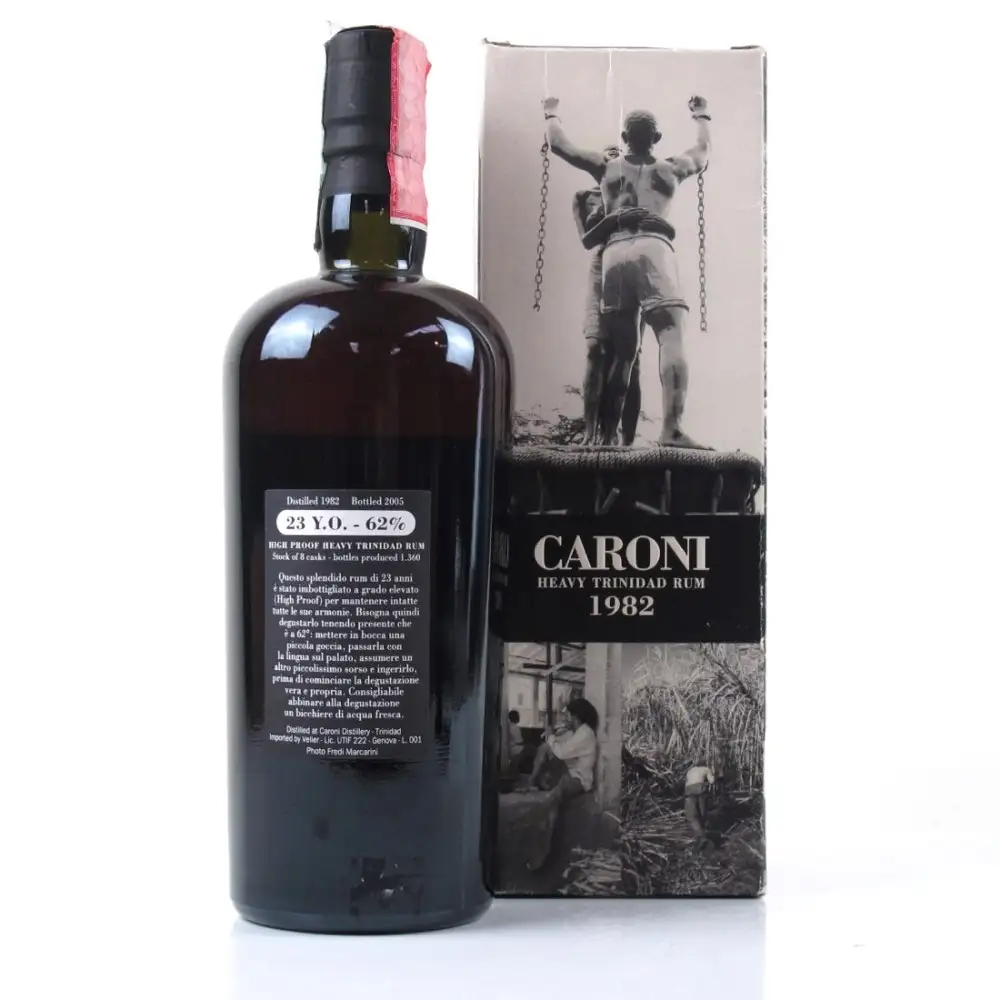Hochauflösendes Bild von Velier Caroni Heavy Trinidad Rum HTR 1982