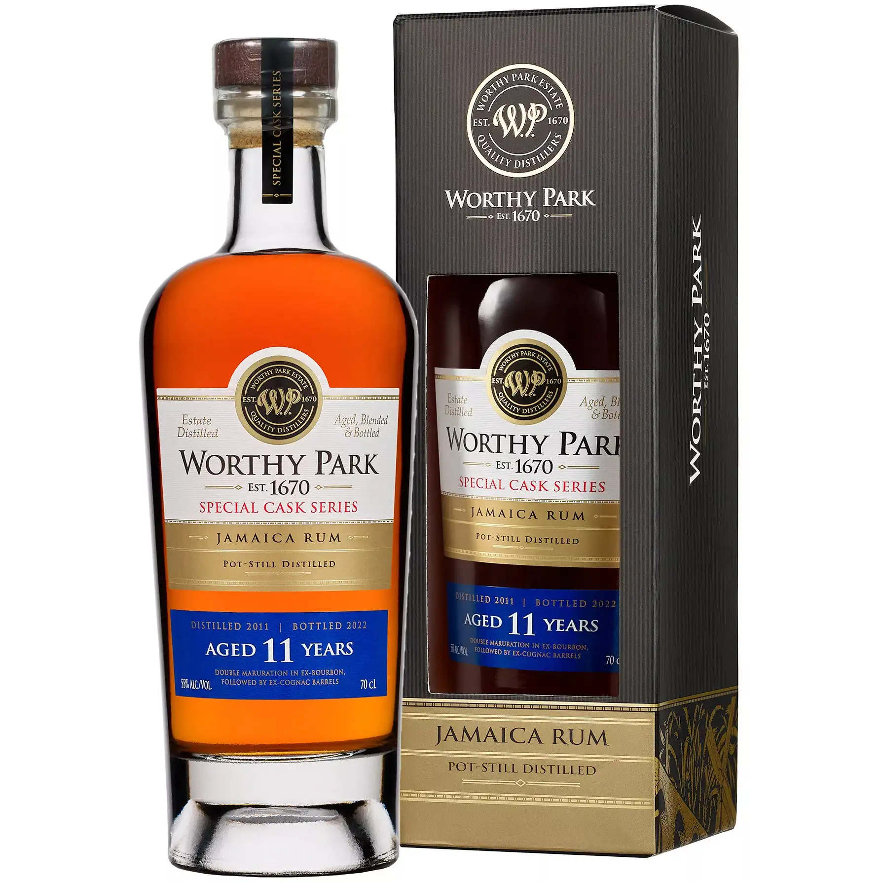 Bottle of Worthy Park Special Cask Series (Cognac Finish) 2011