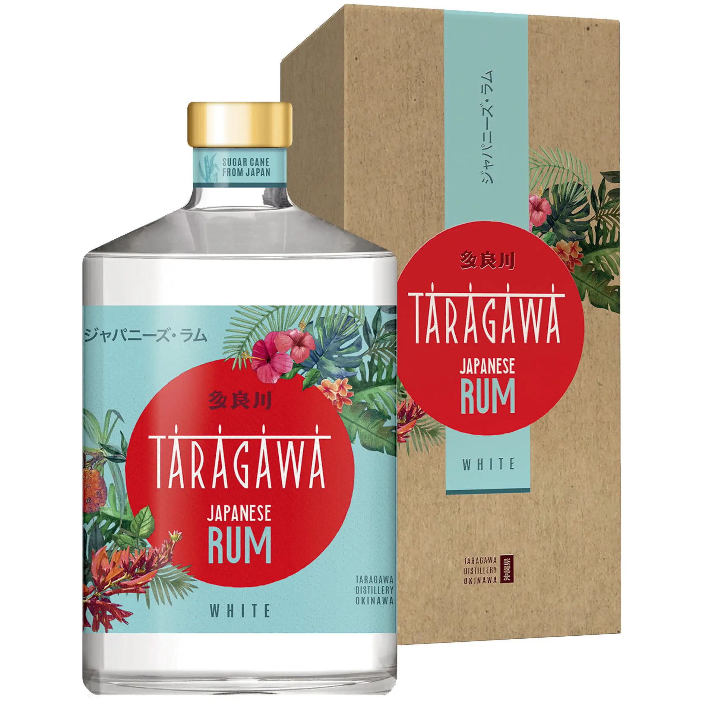Bottle of Taragawa Distillery  Japanese Rum White