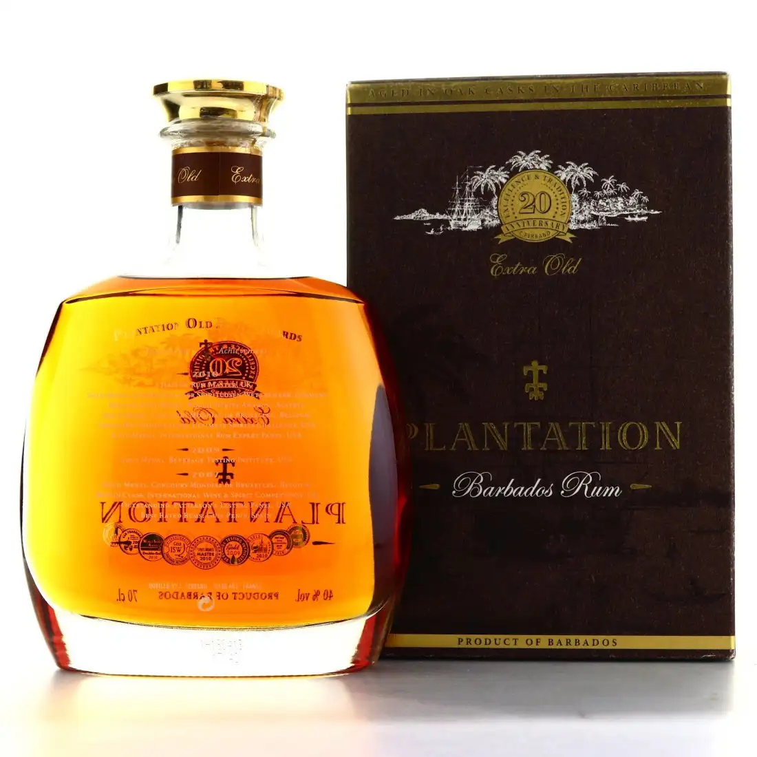 Plantation Extra Old XO 20th Anniversary (Vintage) 70cl bottle — view 2