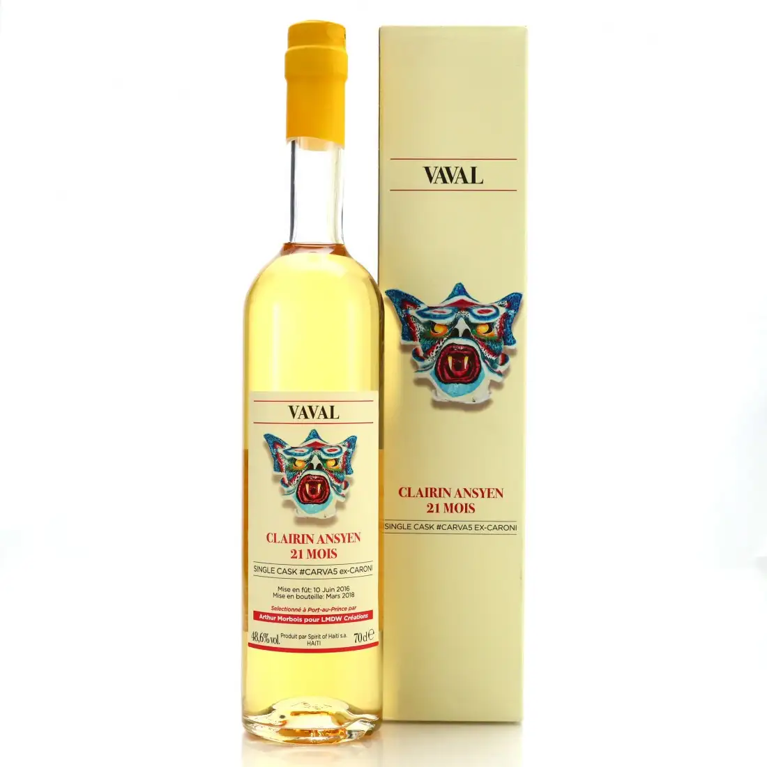 Bottle of Velier Arawaks Clairin Ansyen Vaval 2016