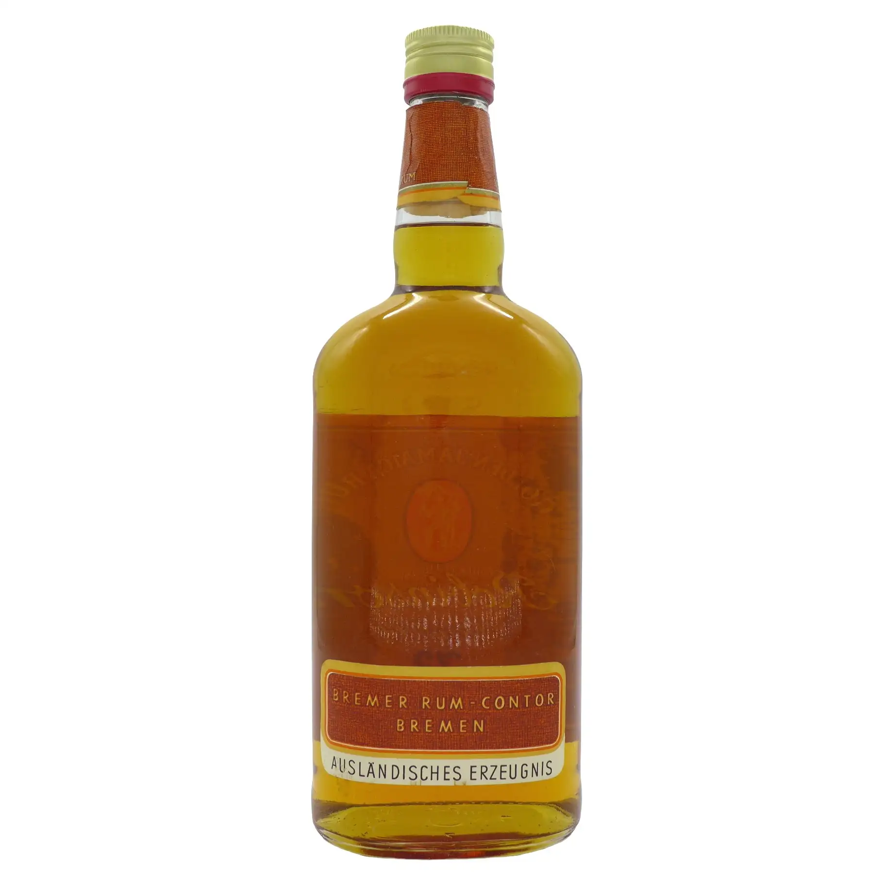 High resolution image of Bremer Rum Contor Robinson Golden Jamaica Rum Robinson Very Old 73