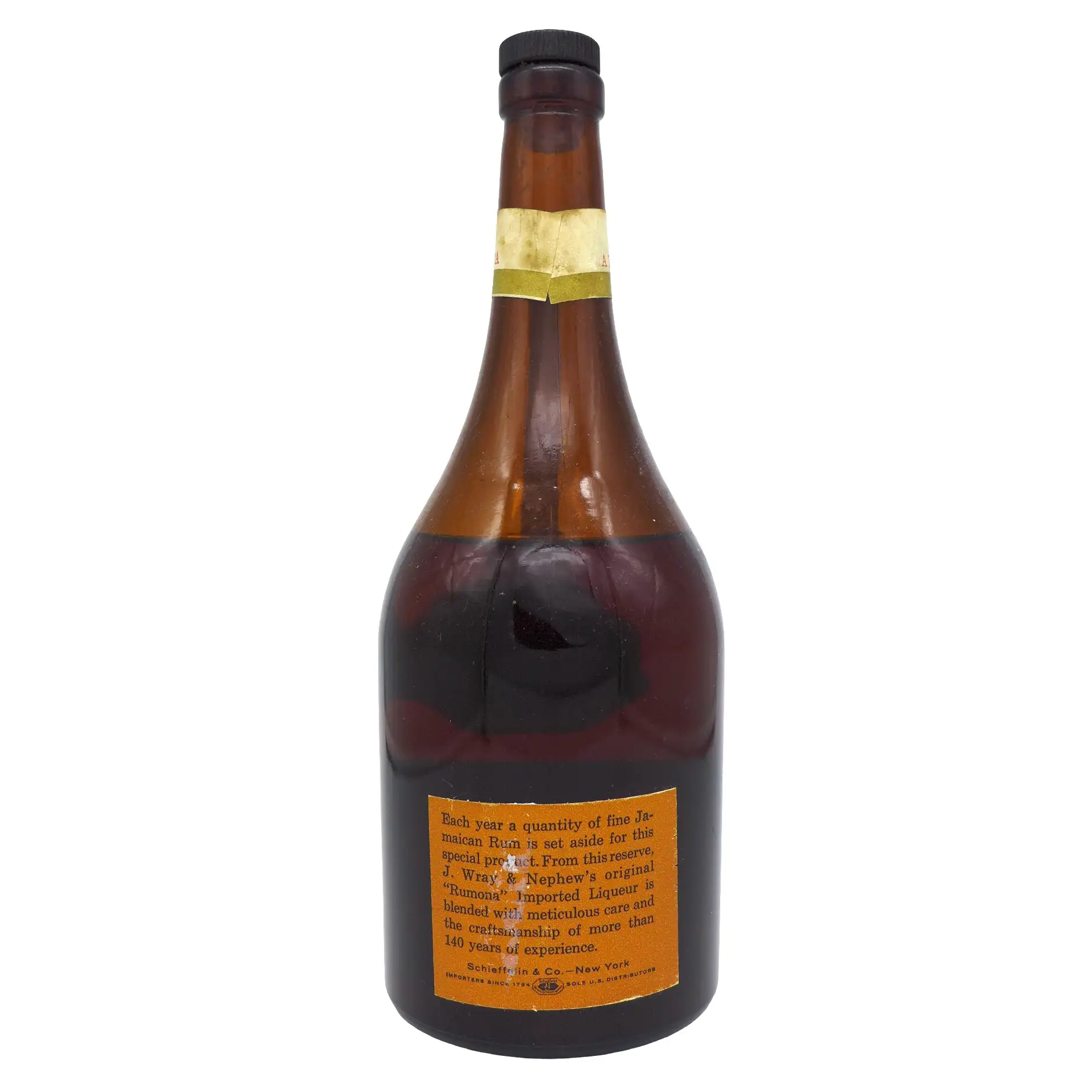Hochauflösendes Bild von J. Wray &amp; Nephew LTD. Rumona Jamaican Imported Liqueur