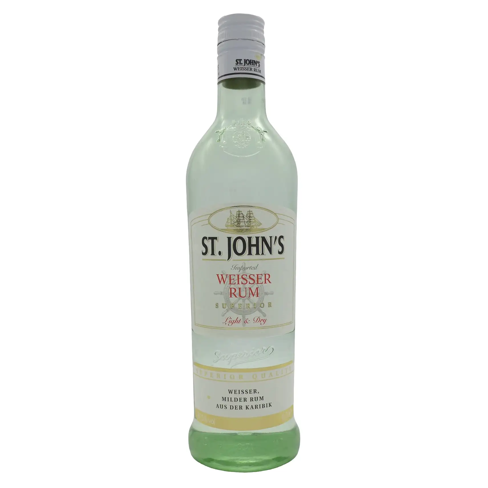 Bottle of Cavelli GmbH St. John's Weisser Rum