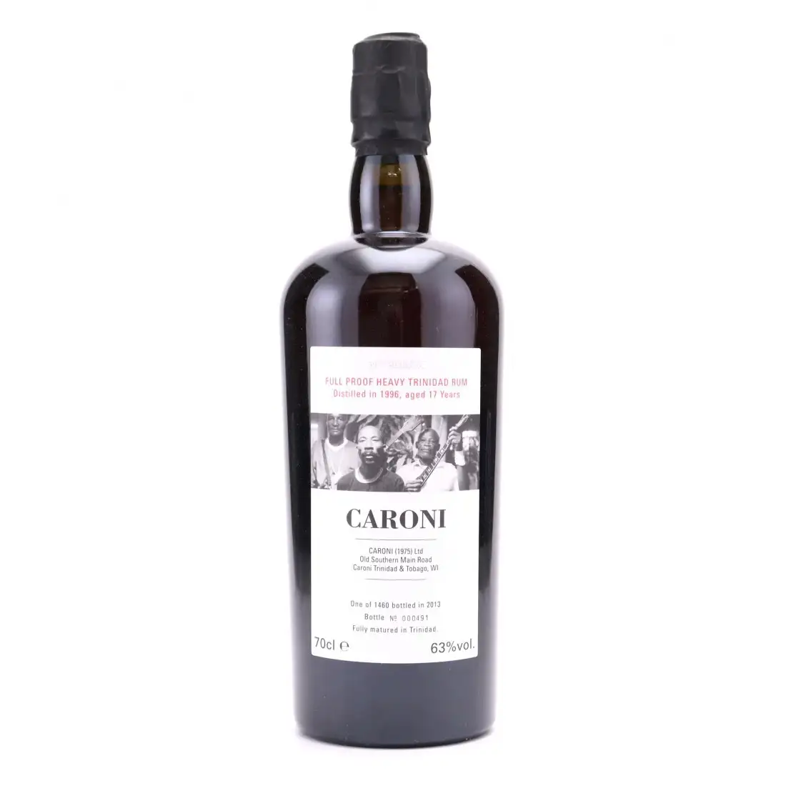 Bottle of Velier Caroni 30th Release Heavy Trinidad Rum HTR 1996