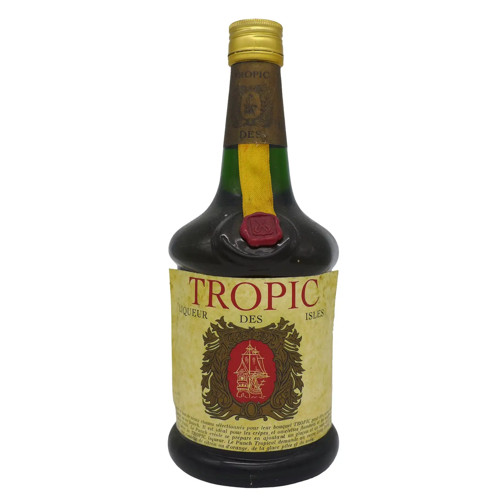 Bottle of Cie Métropolitaine des Rhums Paris Tropic Liqueur des Isles