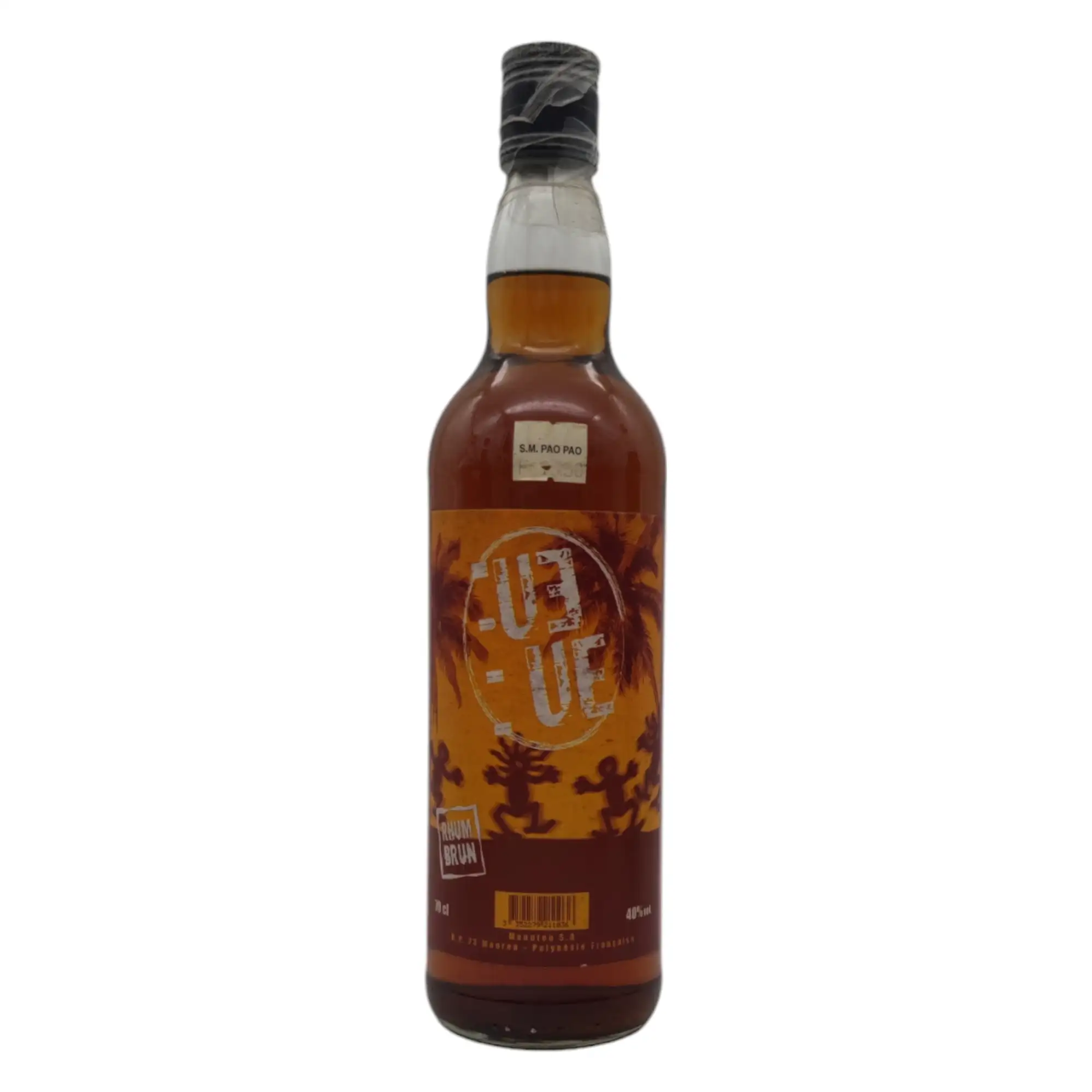 Bottle of Manutea Rhum UE UE Rhum Brun