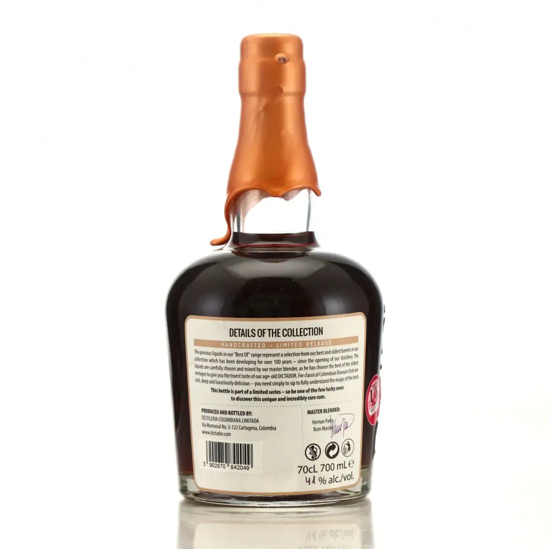 High resolution image of Dictador Best of 1980