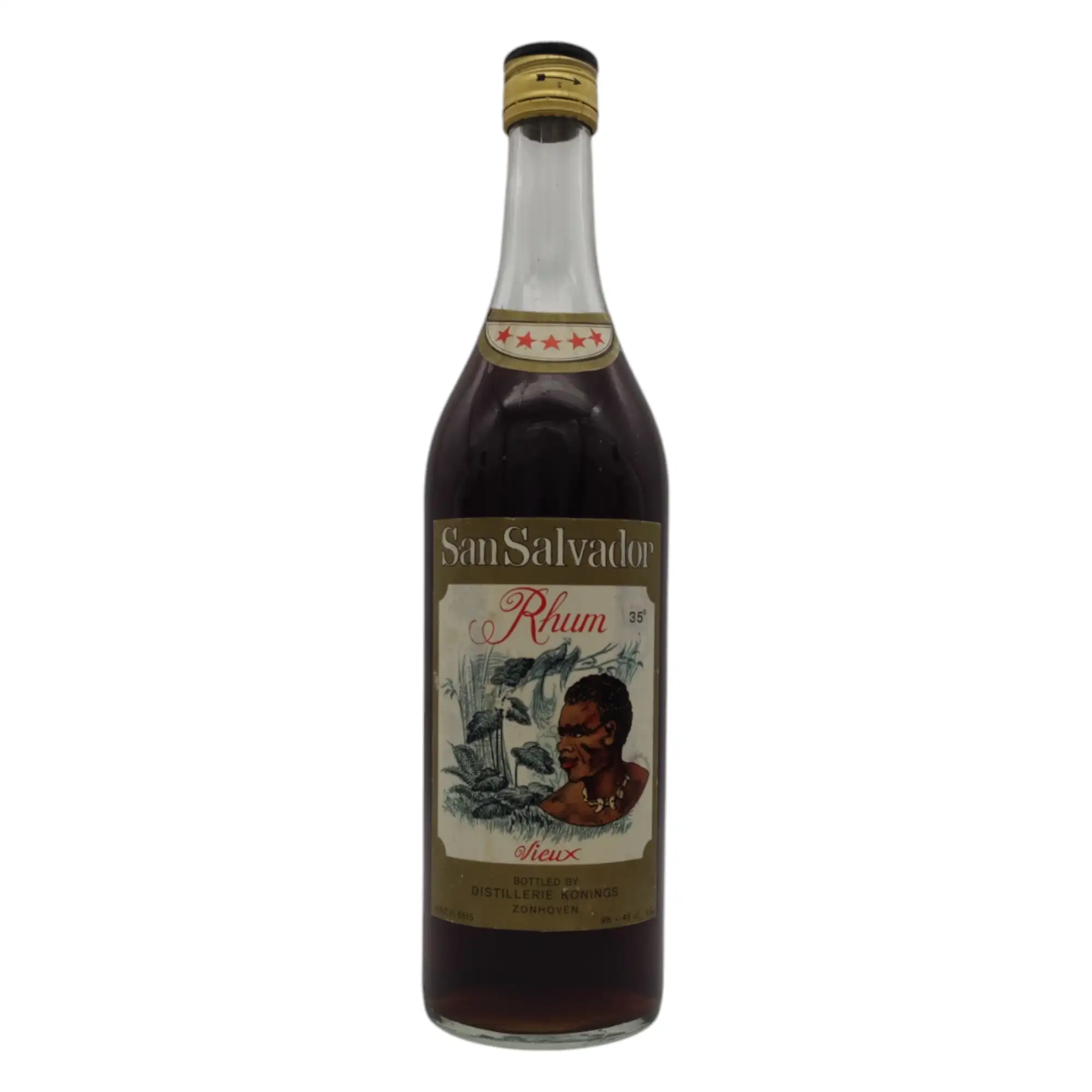 Bottle of Distillerie Konings Zonhoven San Salvador Rhum Vieux