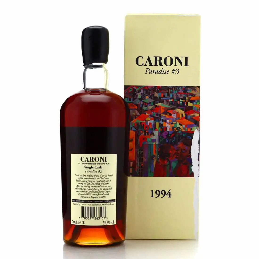 Image haute résolution de Velier Caroni Paradise #3 (Guyana Stock) 1994