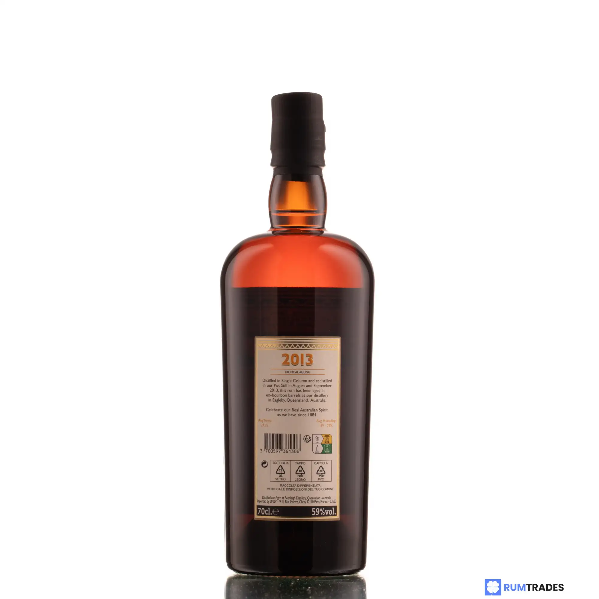 High resolution image of Velier Beenleigh Fine Australian Rum 2013