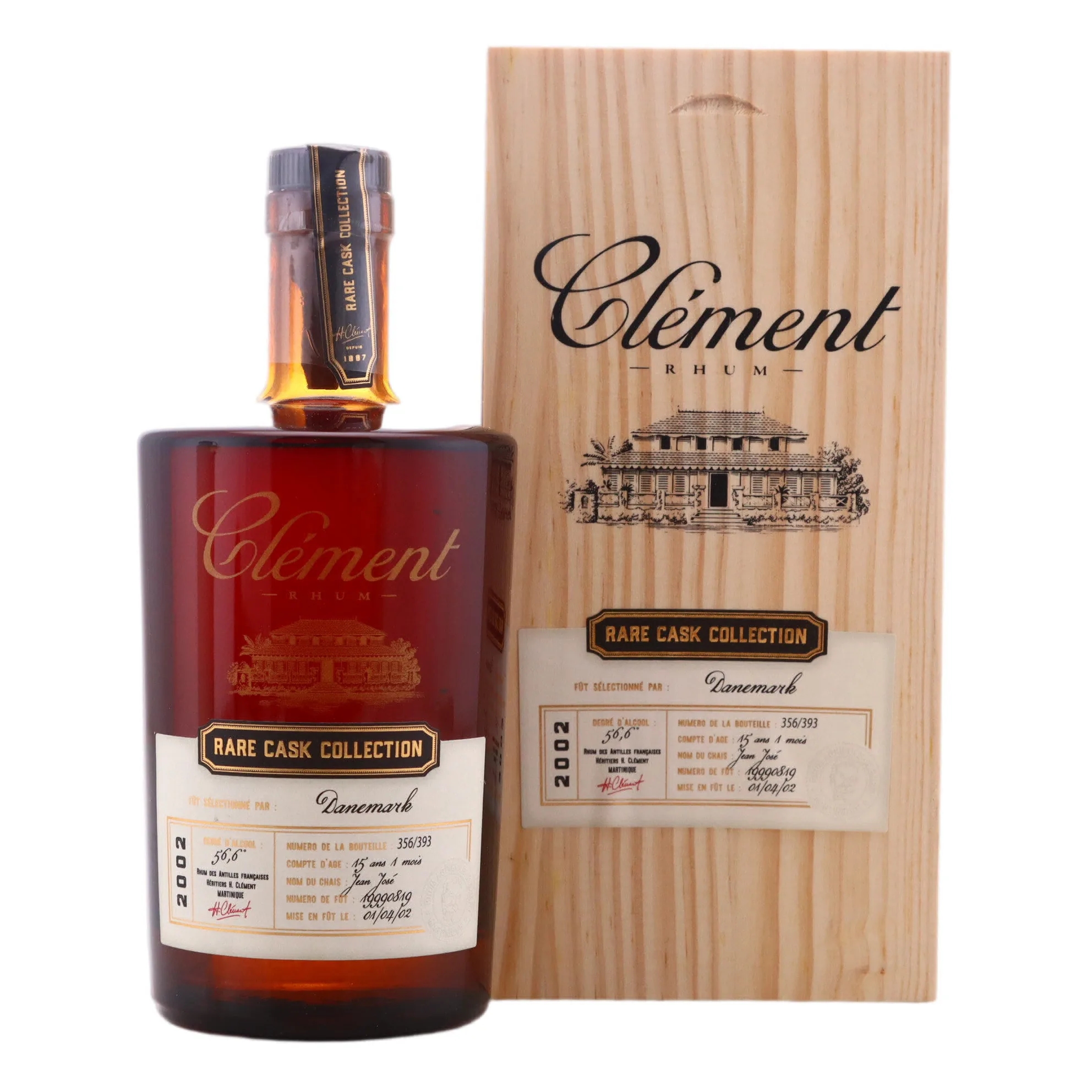 Clément Rare Cask Collection Danemark 2002