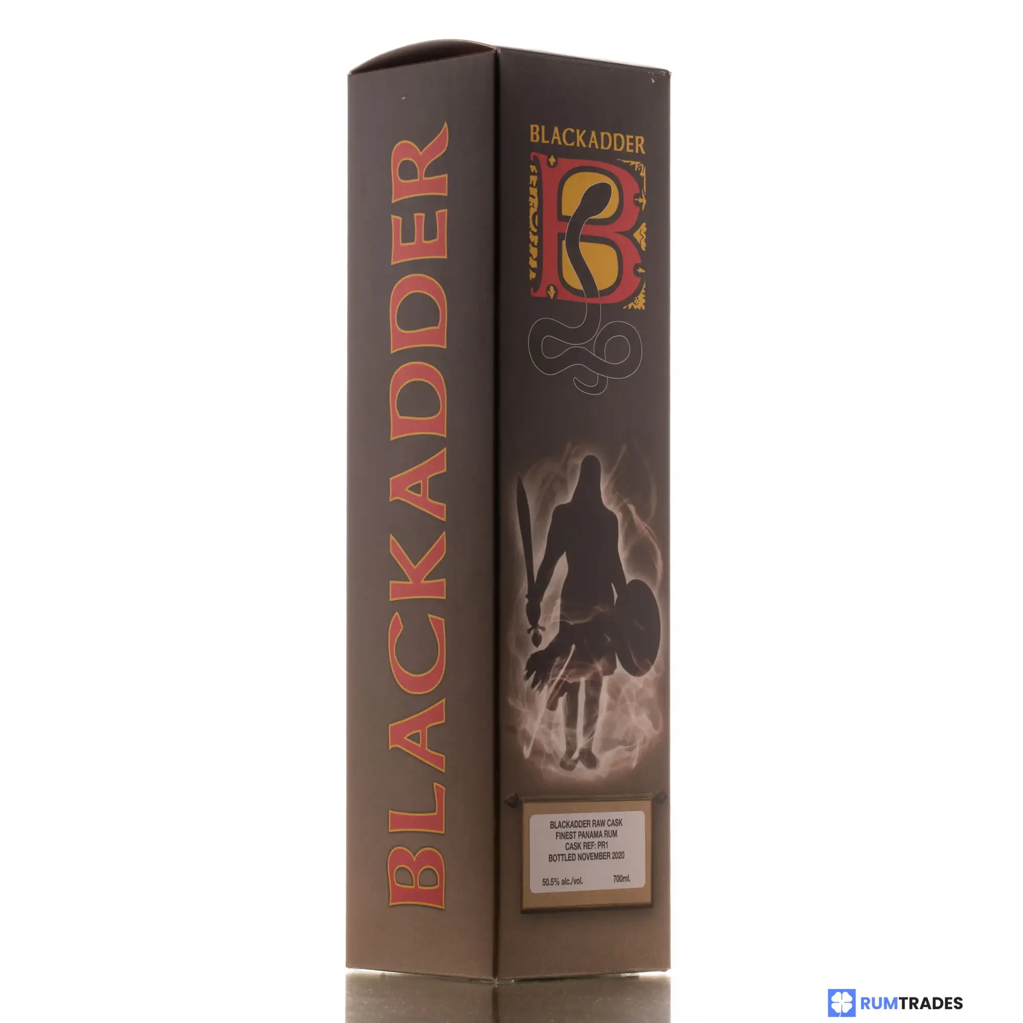 High resolution image of Blackadder Raw Cask Rum Finest Panama Rum 2005