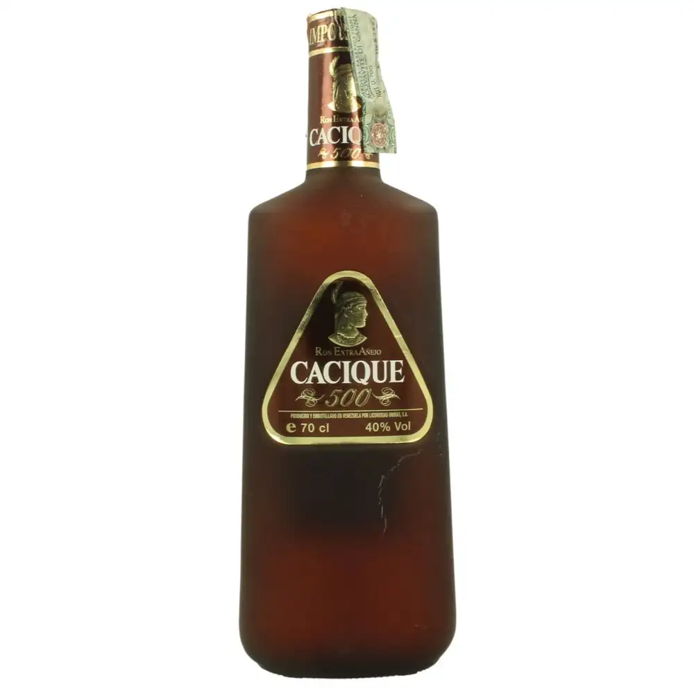 Bottle of Cacique 500 Extra Añejo Gran Reserva