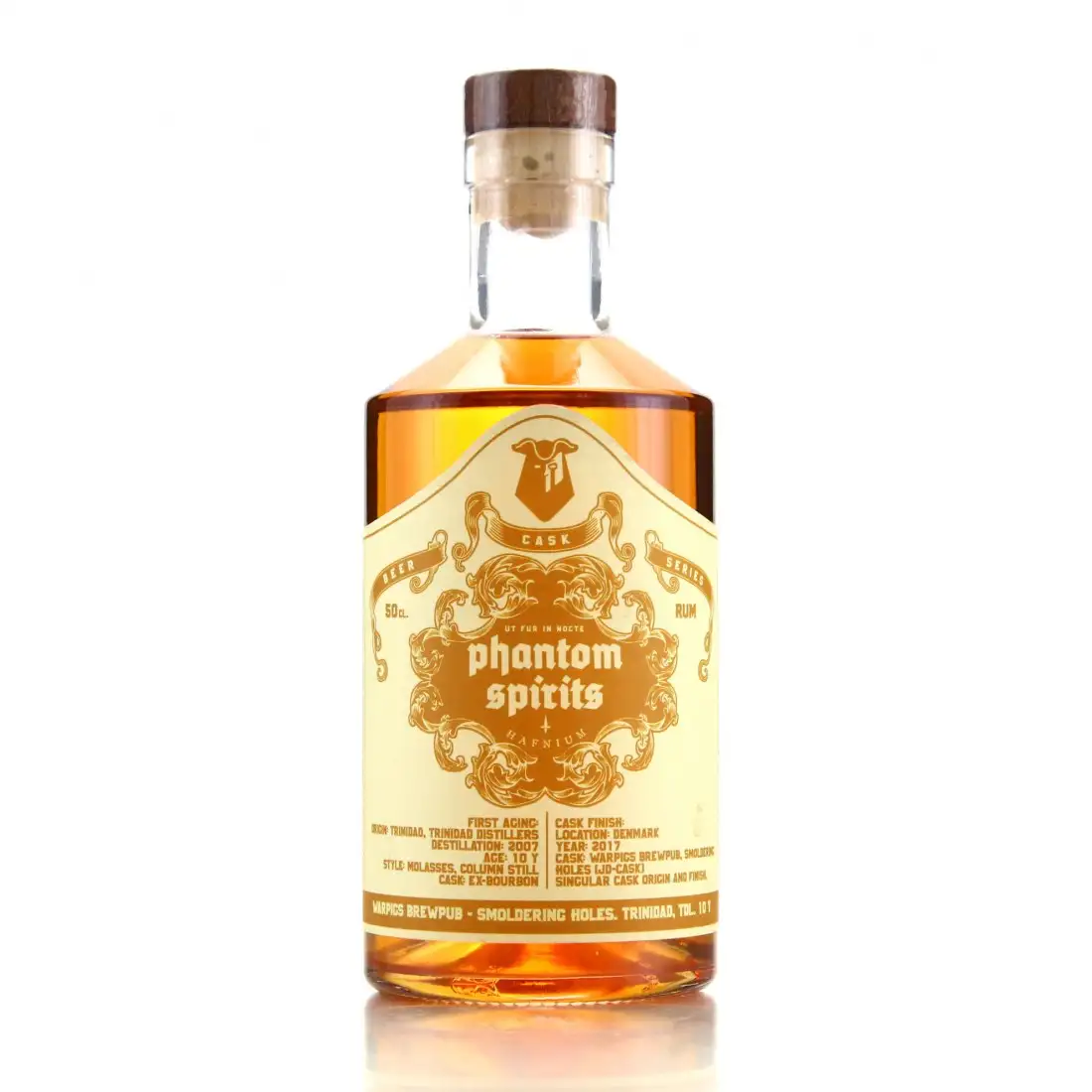 Bottle of Phantom Spirits T.D.L Beer Cask Series 2007