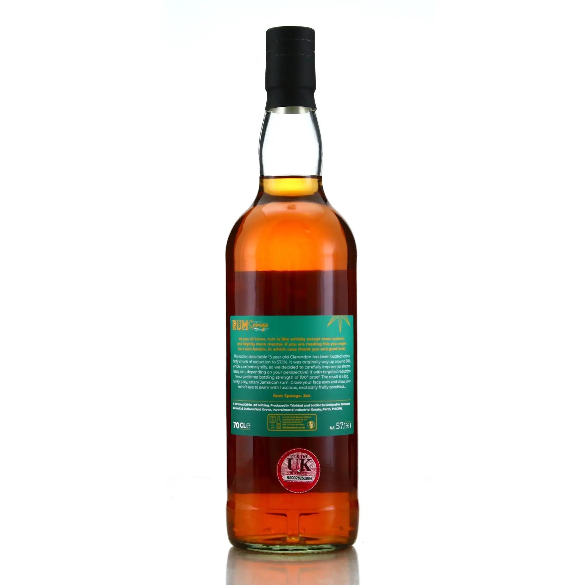 High resolution image of Clarendon Rum Sponge No. 13 2007