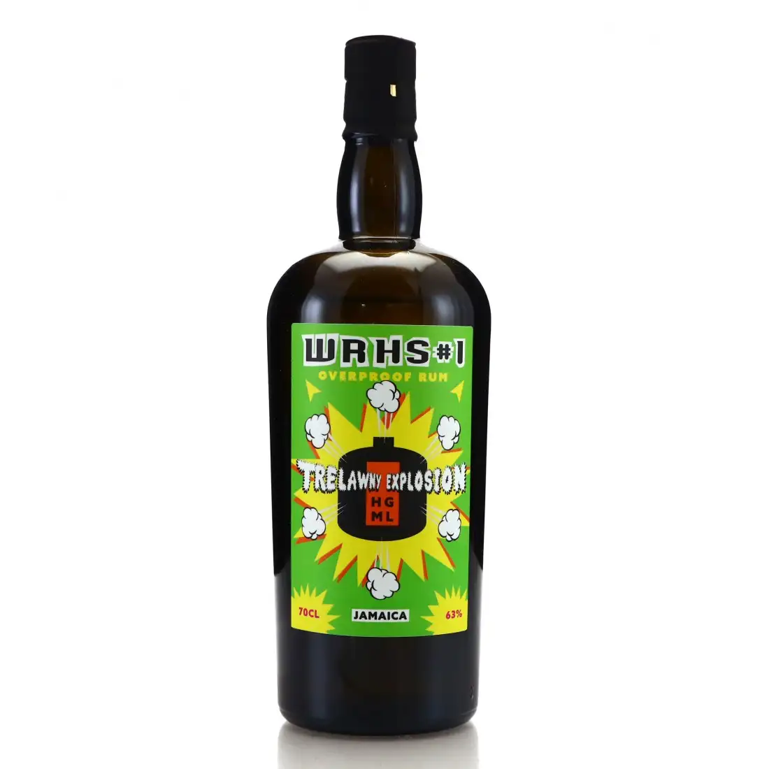 Bottle of Warehouse #1 Hampden Overproof Rum Trelawny Explosion HGML