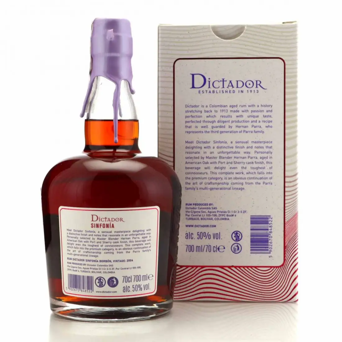 Image haute résolution de Dictador Sinfonía Borbón 2004