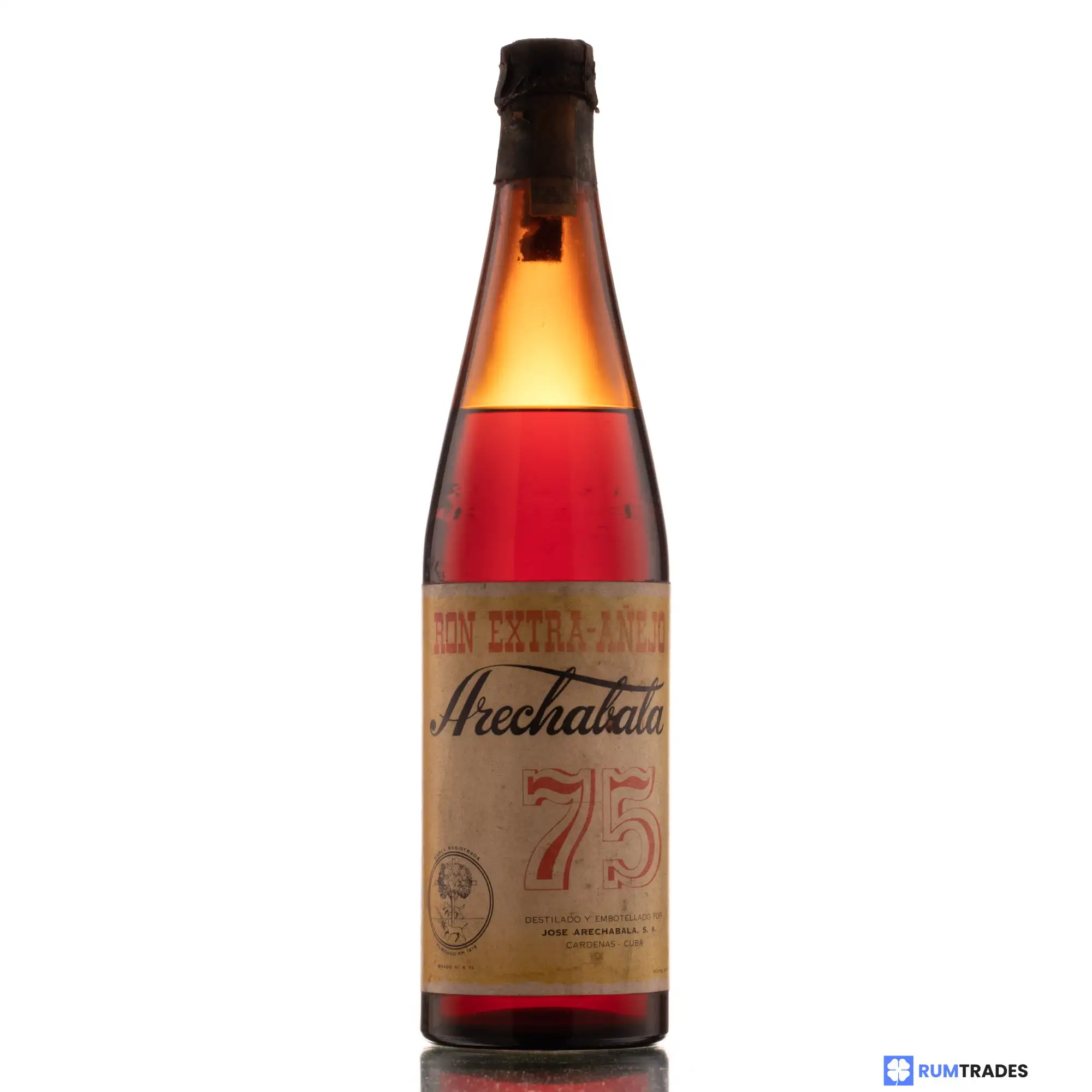 Bottle of Jose Arechabala S.A. 75th Anniversary