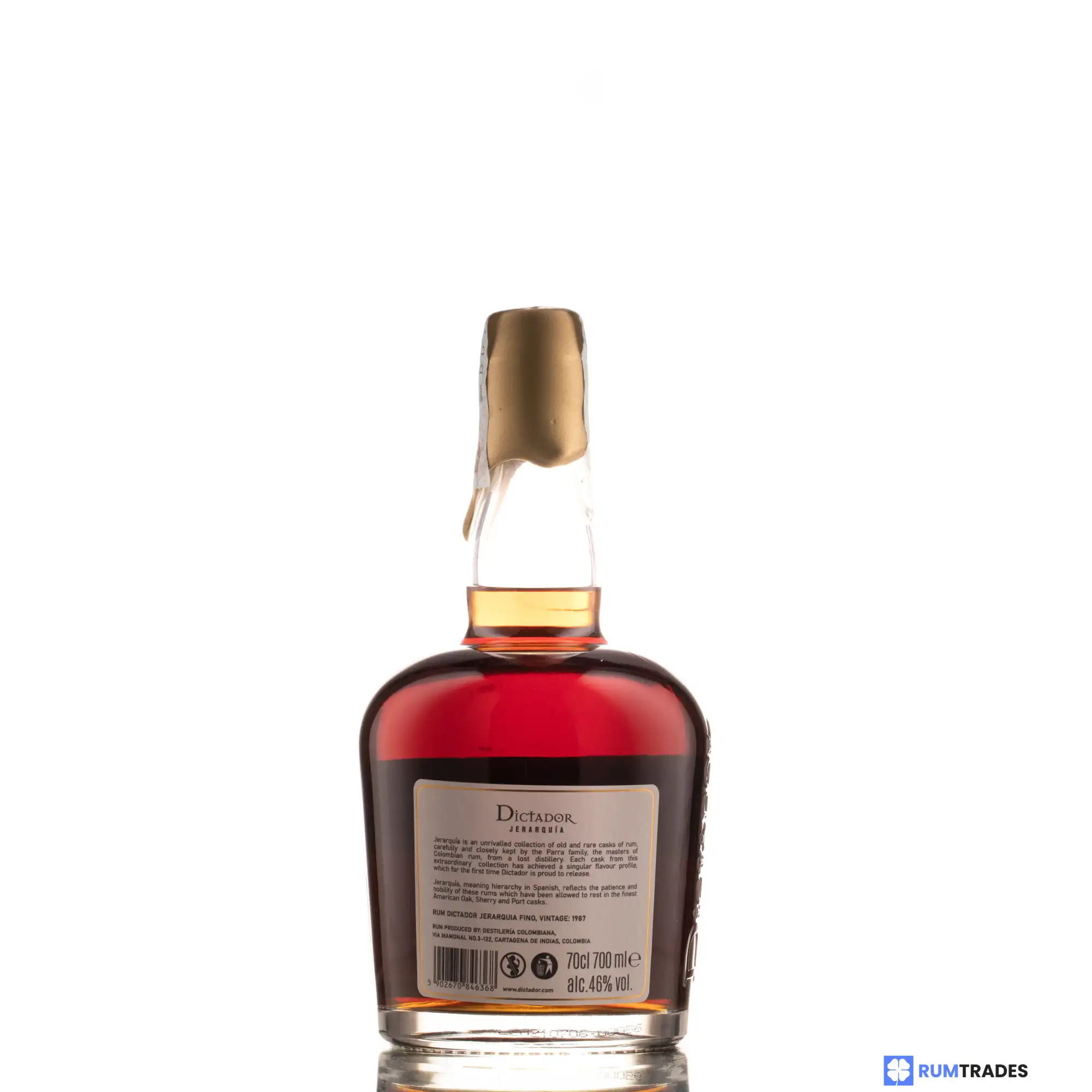 Image haute résolution de Dictador Jerarquía Fino 1987