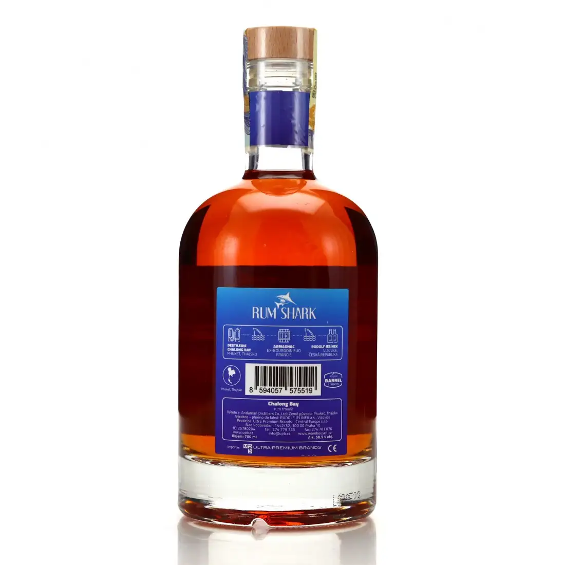 Image haute résolution de Rum Shark Chalong Bay Distillery Era of Discovery 2019