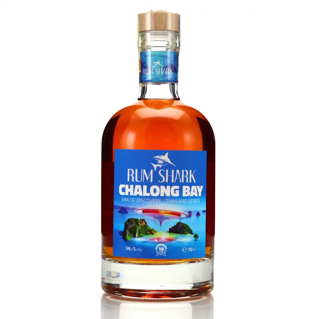 Bottle of Rum Shark Chalong Bay Distillery Era of Discovery 2019