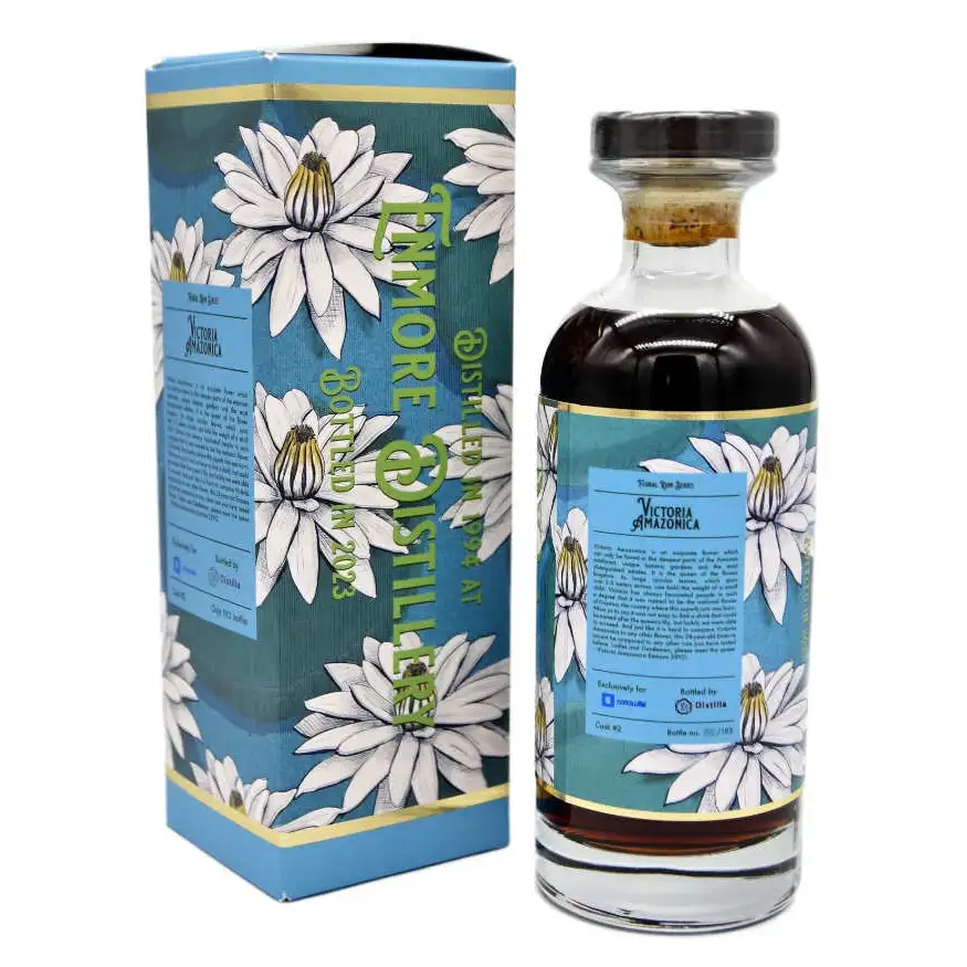 High resolution image of Distilia Enmore Floral Rum Series Victoria Amazonica (Catawiki) REV 1994